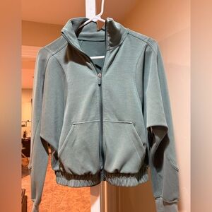 lululemon athletica Green Bomber Jacket